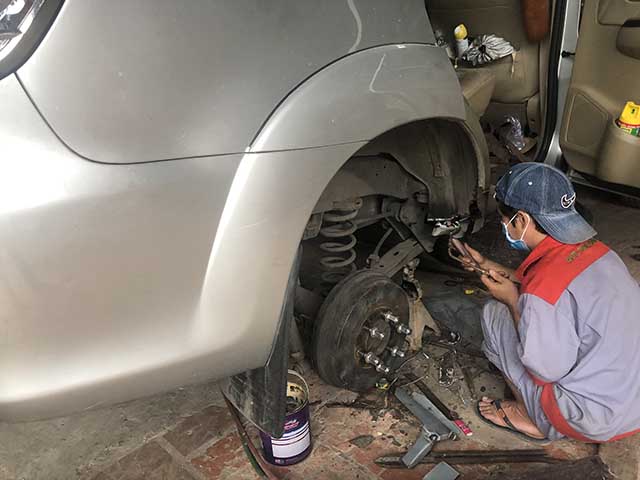 khắc phục sửa chữa ô tô bảo hiểm